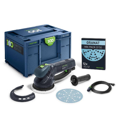 Festool FS-578238 100 years Multi-Mode Sander ROTEX RO 150 FEQ-Plus 100Y