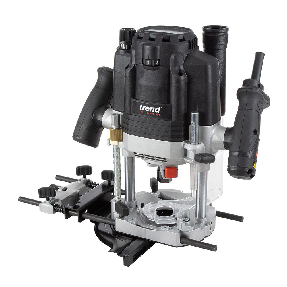 Trend T8 15A 1/2 Inch Dual-Mode Plunge Workshop Router - T8EK