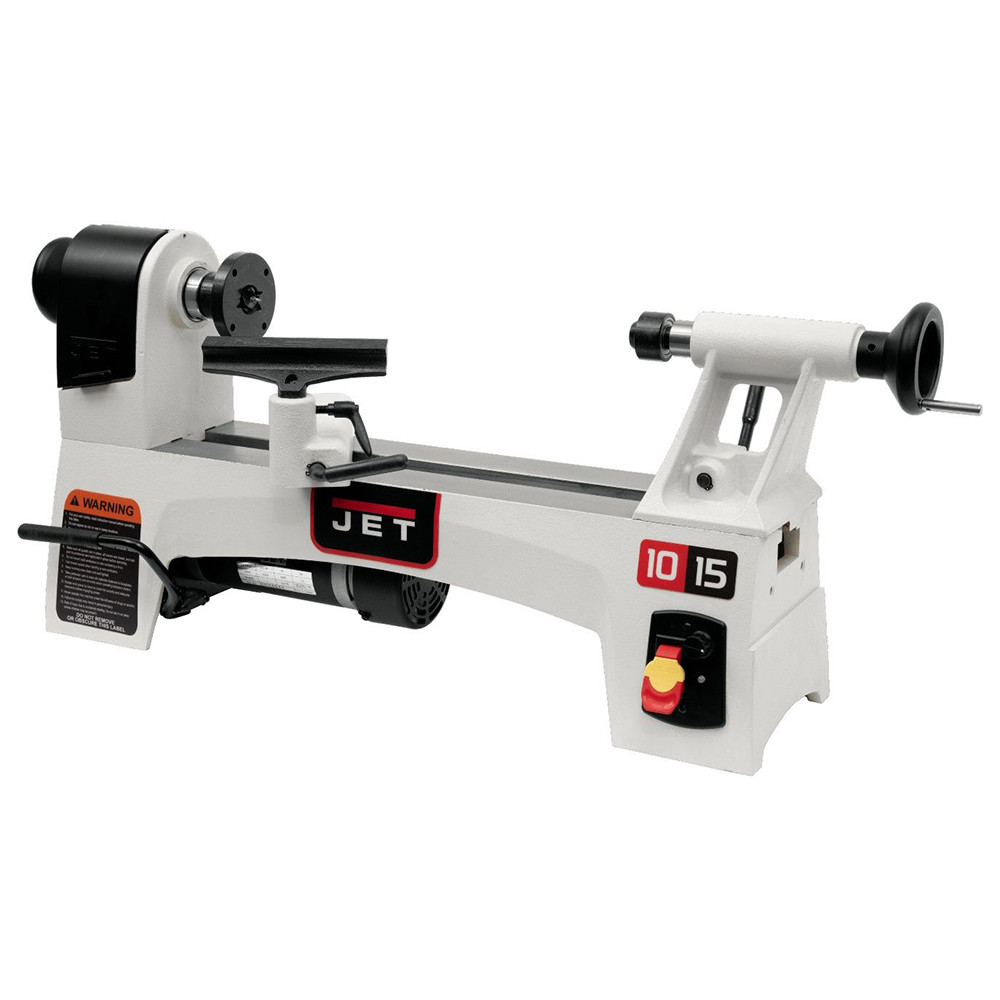 Jet JLW-1015 1/2 HP 1PH 115V 10" x 15" Wood Lathe (719100)