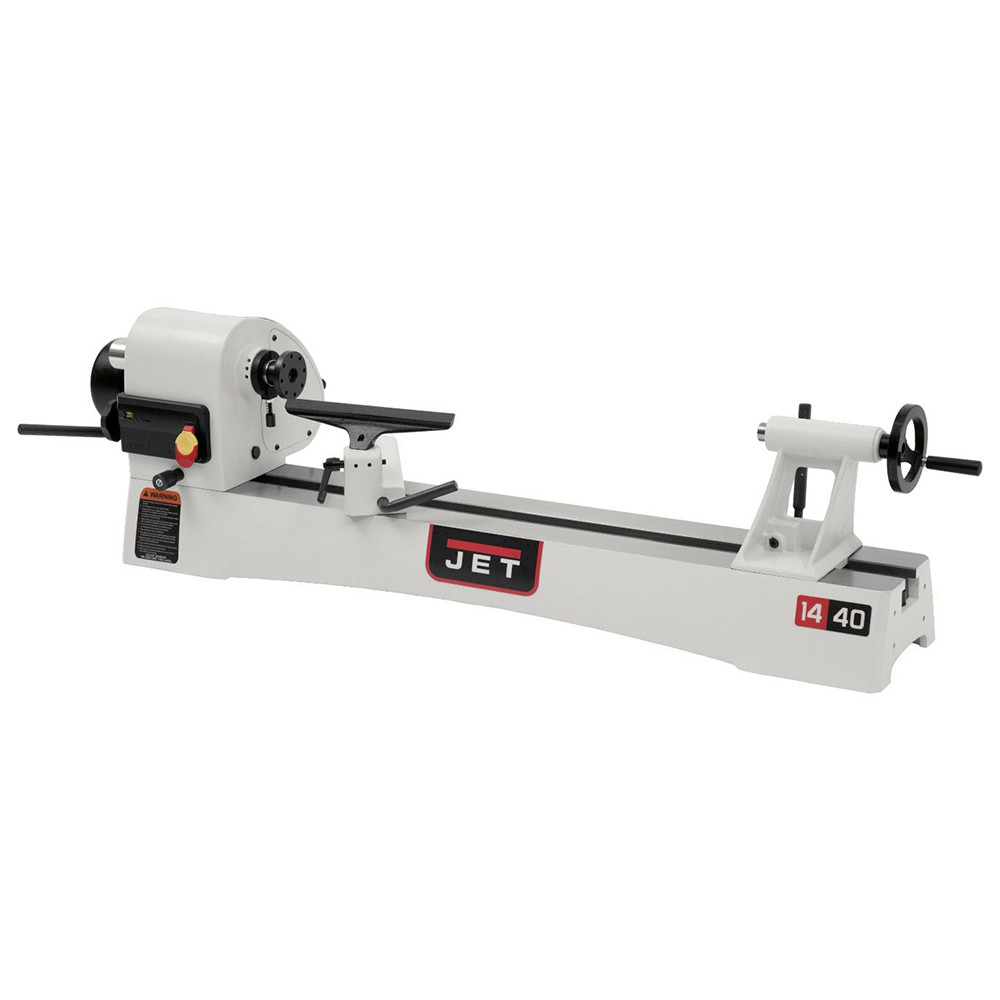 535708 719400 JWL-1440VS 1HP & 115V Benchtop Wood Lathe - 14 x 40 in.