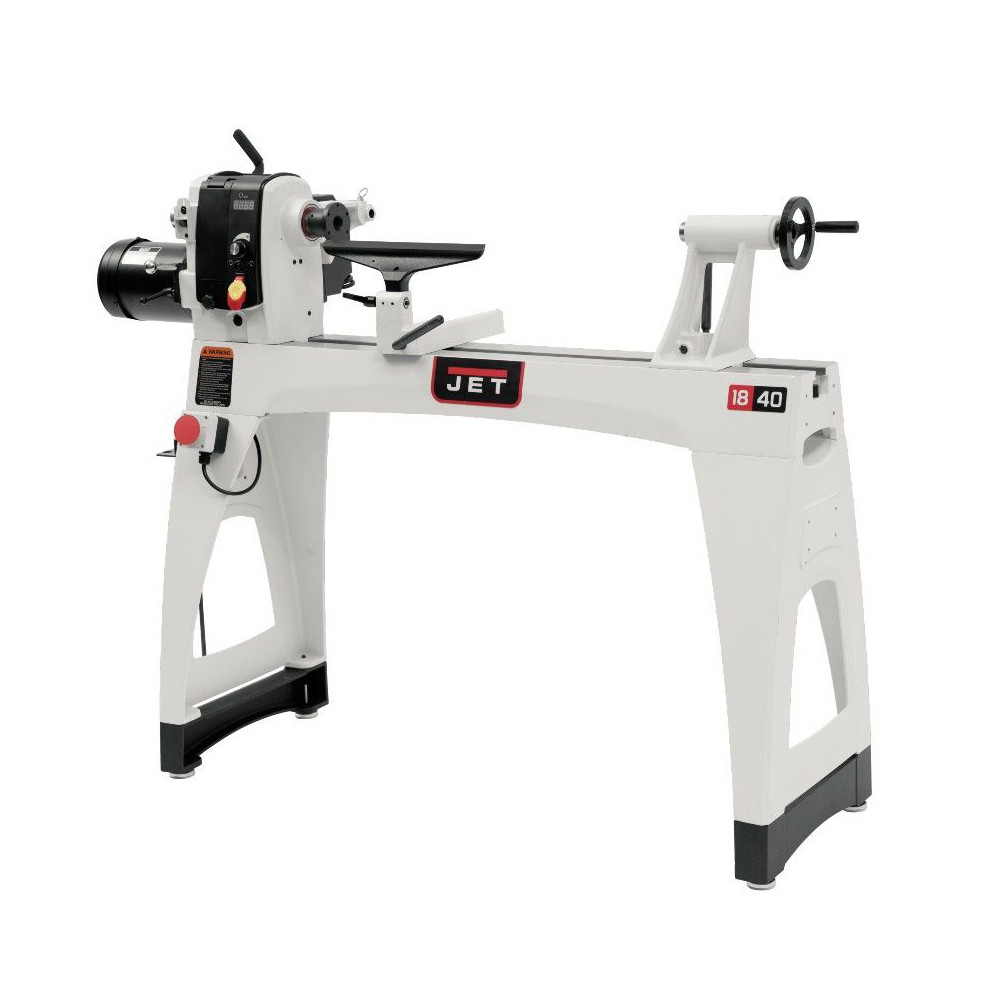 JET 18in x 40in Electronic Variable Speed Wood Lathe 2HP 1PH 230V - JT9-719600