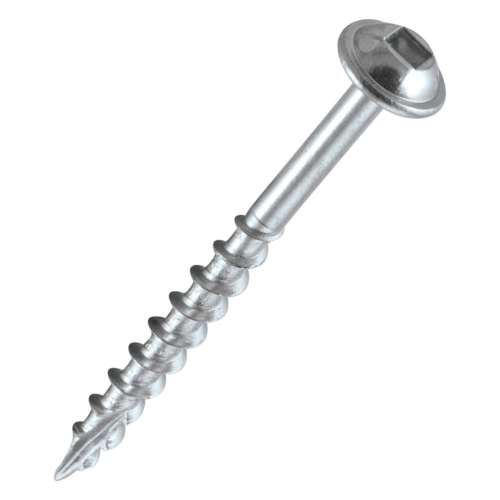 Trend Pocket Hole Screws for Softwoods | 2 Inch, Pack of 200, Coarse Threaded Square Drive