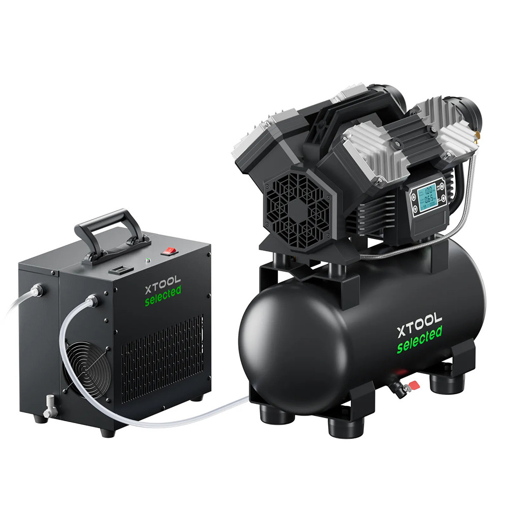 Image of xTool P1030702-P1030705 Selected Air Compressor & Air Dryer