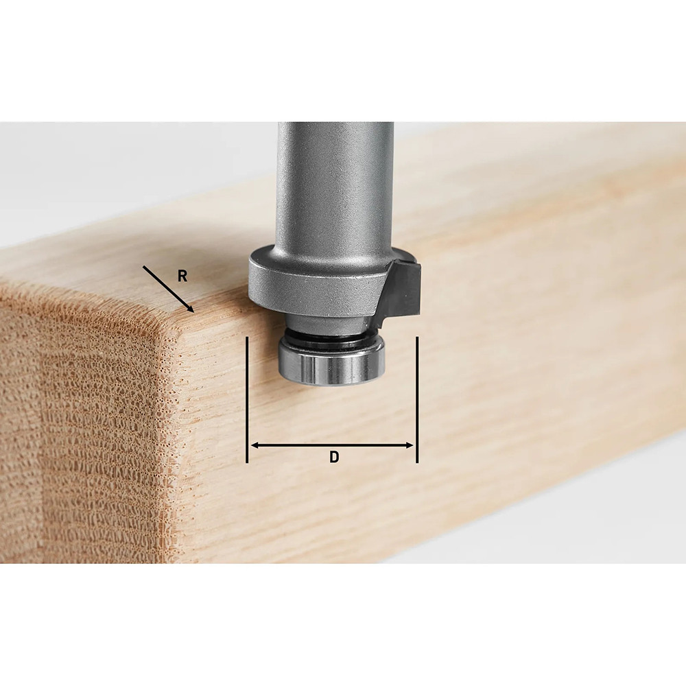 Festool R2 Single Cutter Roundover Bit for OFK 500 Routers - 578377