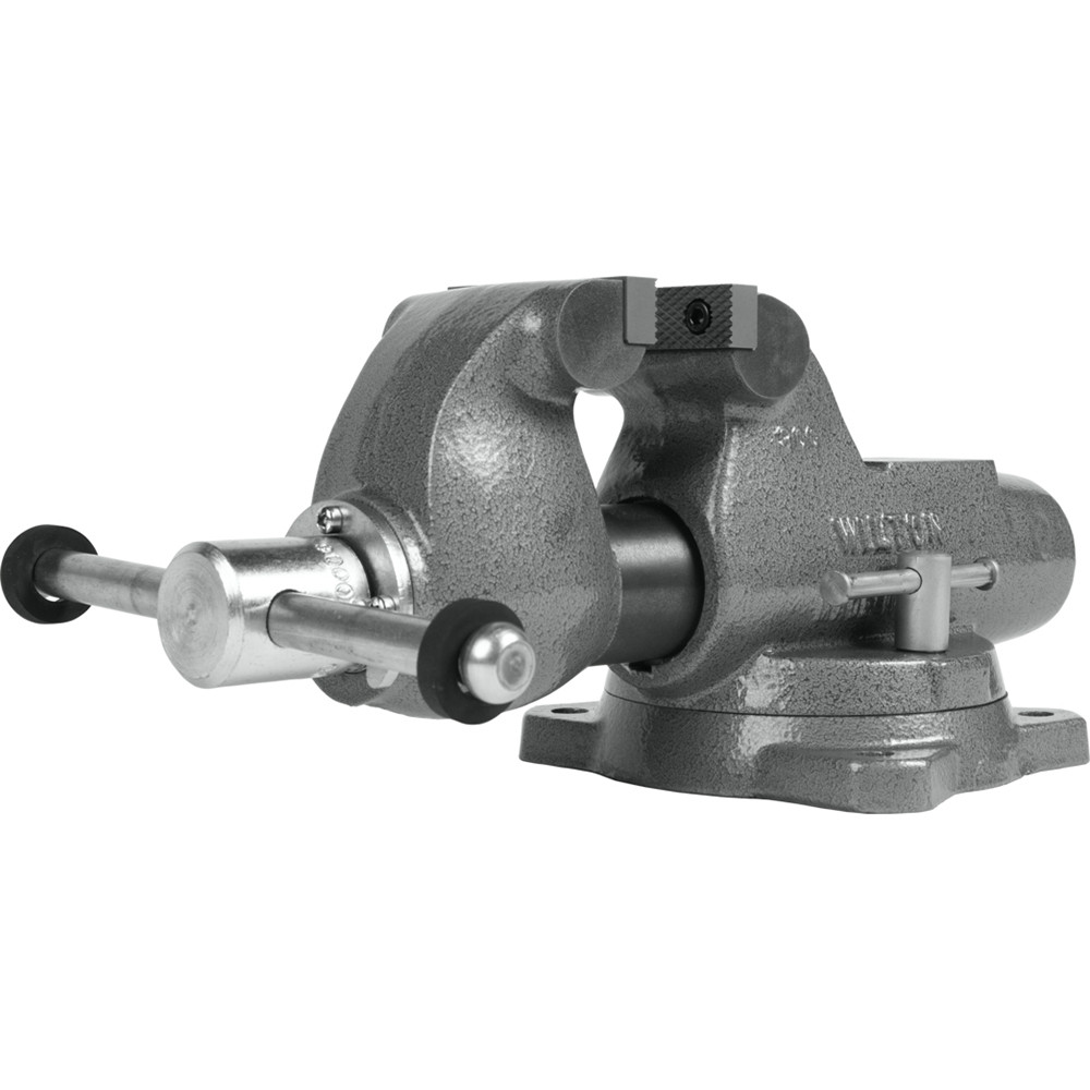 Wilton Bench Vises: Jaw Width (Inch): 3 - Double Lockdown Base, Swivel, Steel | Part #28830