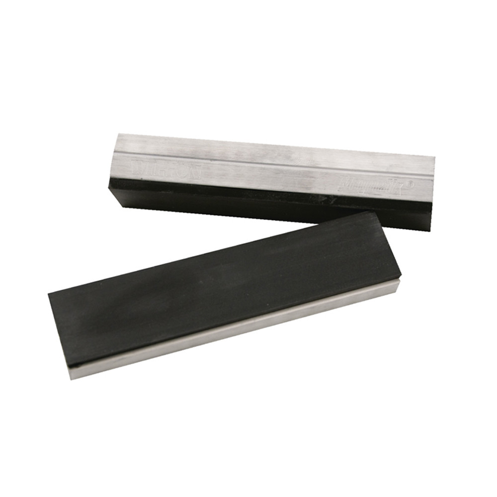 Wilton R-6.5 Magnefix Rubber-Faced Jaw Caps, 6.5" Jaw Opening, Pair
