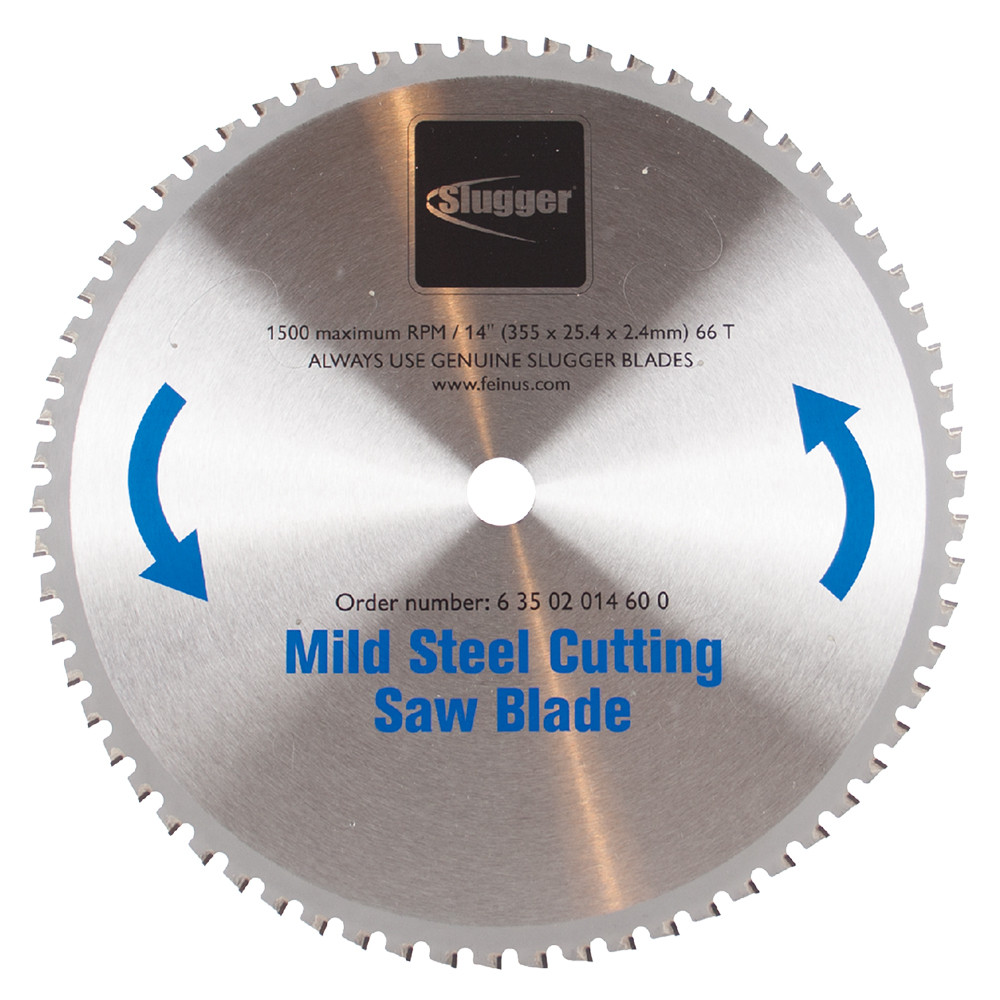 Fein 14" Saw Blade for Cutting Mild Steel Efficiently (63502014600)