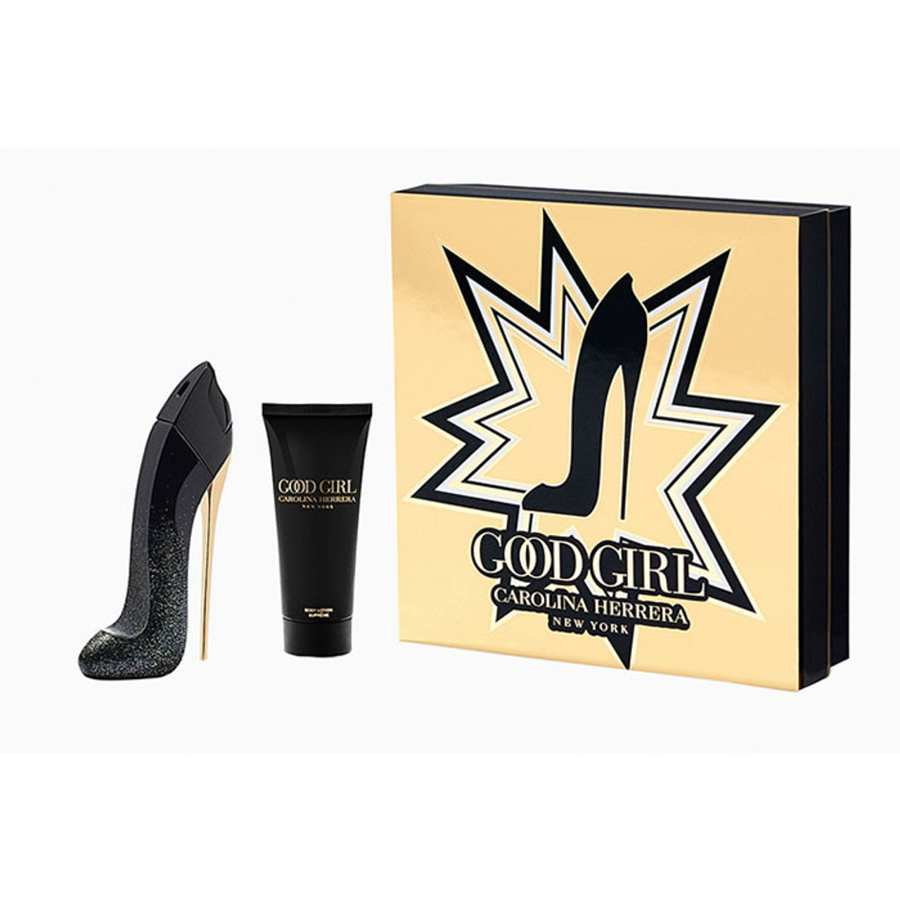 Good Girl by Carolina Herrera for Women 2 Piece Set Includes: 2.7 oz Eau de  Parfum Spray + 3.4 oz Body Lotion