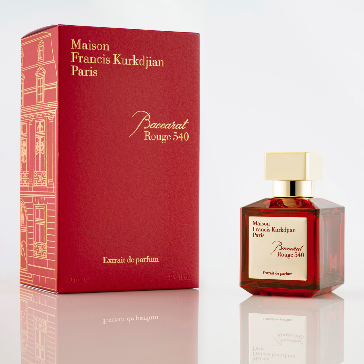 Baccarat Rouge 540 by Maison Francis Kurkdjian Extrait de Parfum 2.4oz New