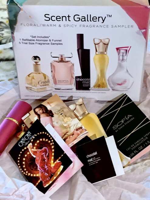 SCENT GALLERY FLORAL / WARM & SPICY WOMEN SAMPLE SET VIAL