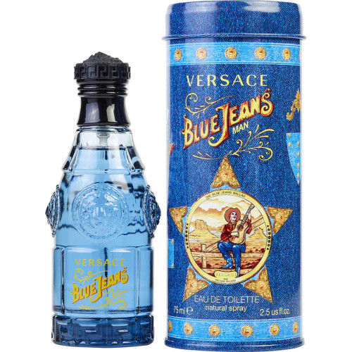 VERSACE BLUE JEANS MAN 2.5 OZ EDT SPRAY