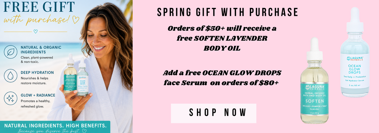 Spring free skincare gift with purchase