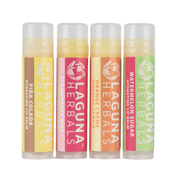 Laguna Herbals Organic Superfruit Lip Balm 4 flavor pack 