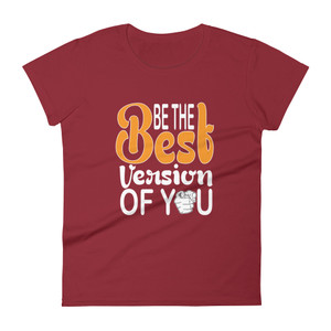 Be the best version of you, red, t-shirt