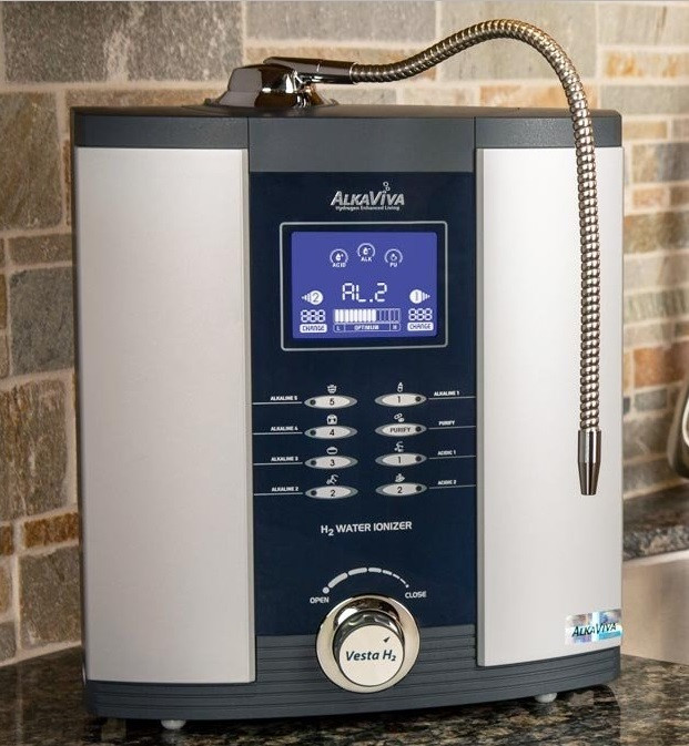AlkaViva 9-Plate Vesta H2 Water Ionizer – Hydrogen-Rich Alkaline Water