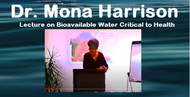 Bioavailable Water Crucial to Health