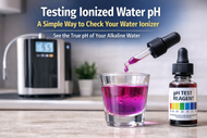 How and Why Test Ionized Water With pH Reagent Drops