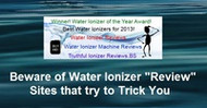 Alkaline Water Plus Publishes a Rebuttal to Fake & Biased Water Ionizer Machine Reviews