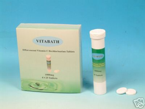 VitaBath Vitamin C Dechlorination Tablets