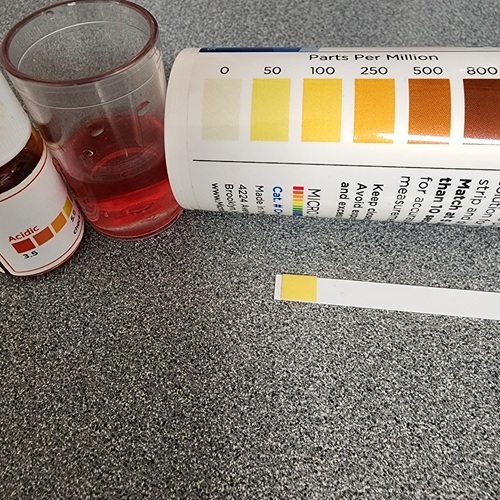 strong acid without using saline