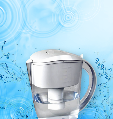 naturally-ionizing water filters and pitchers