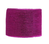 4" x 25yds Metallic Mesh, Hot Pink