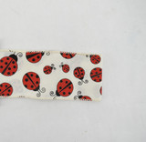 2.5" x 10yd Ladybug Ribbon