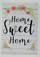 Home Sweet Home Shiplap Garden Flag, 12" x 18"