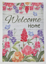 Welcome Home Garden Flag, 12" x 18"