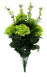 Rose Floret Bush, Lime Green