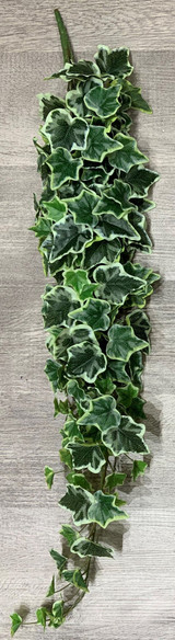 34" English Ivy Hanging Bush, Two-Tone Green