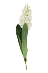 17" Hyacinth Spray, White