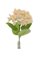 18.5" Real Touch Hydrangea Spray, Peach