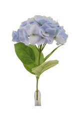 18.5" Real Touch Hydrangea Spray, Blue Lavender