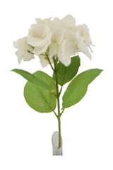 18.5" Real Touch Hydrangea Spray, Cream