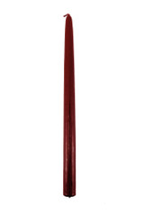 12" Taper Candle - Burgundy