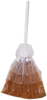 32" Decorated Wedding Jump Broom