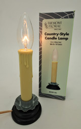 Country Style Electric Candle Lamp