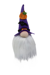 Halloween Gnome with Purple Hat  9.8"