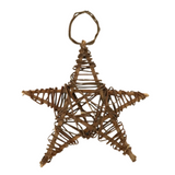 10" Vine Star with Hanging Ring