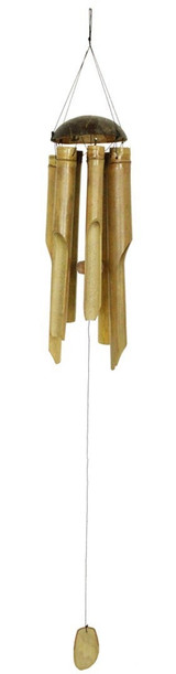 19.6" Bamboo & Coconut Wind Chime