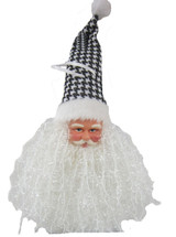 8" Santa Head Hanging Ornament