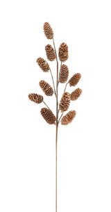 28" Pinecone Spray