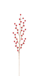 19" Berry Spray - Metallic Red