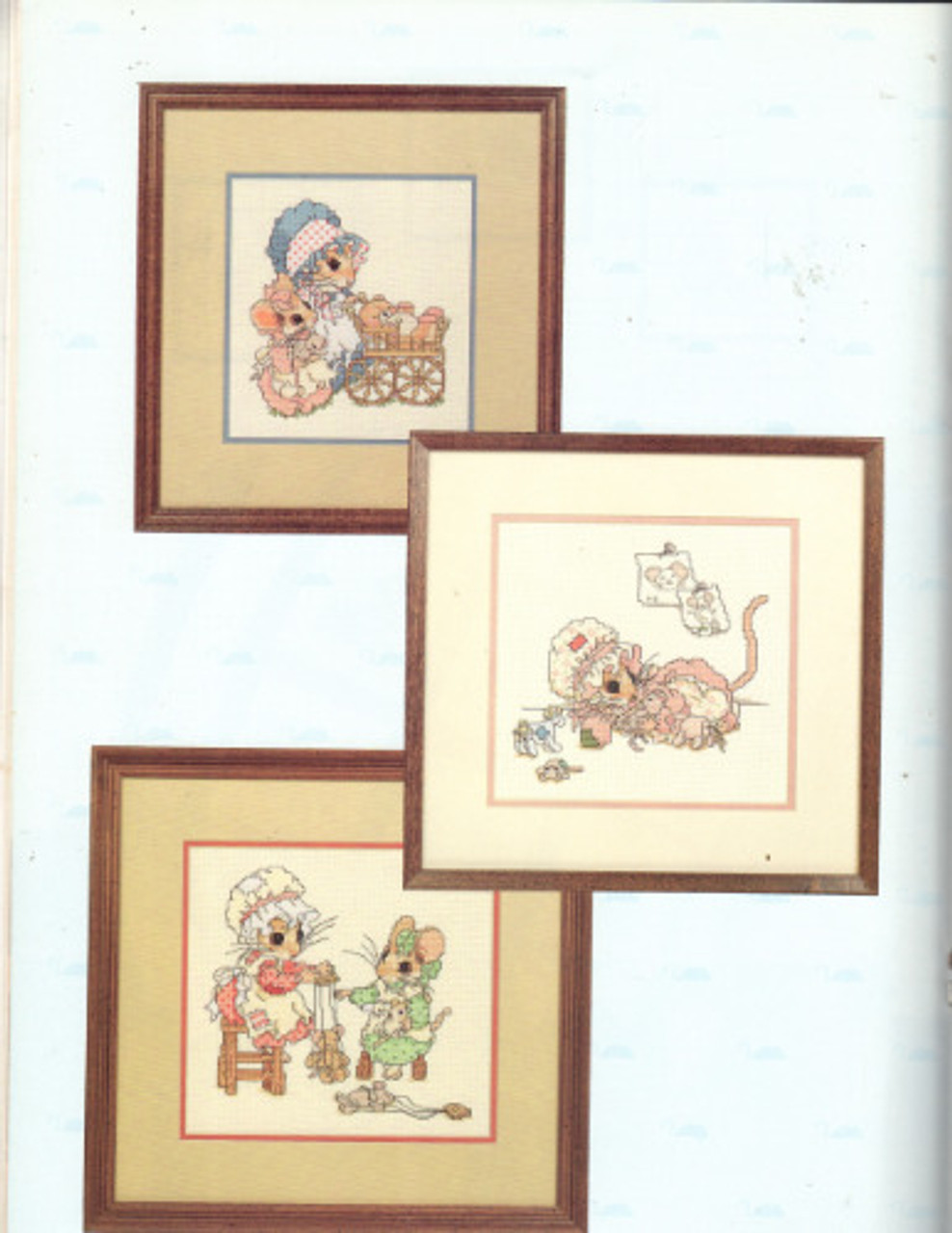 Gloria & Pat THE MERRY MOUSE BOOK OF FAVORITE POEMS Cross Stitch Pattern  Book