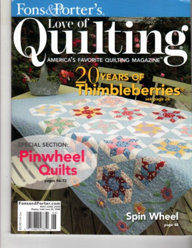 Fons & Porter's LOVE OF QUILTING Magazine May/June 2008