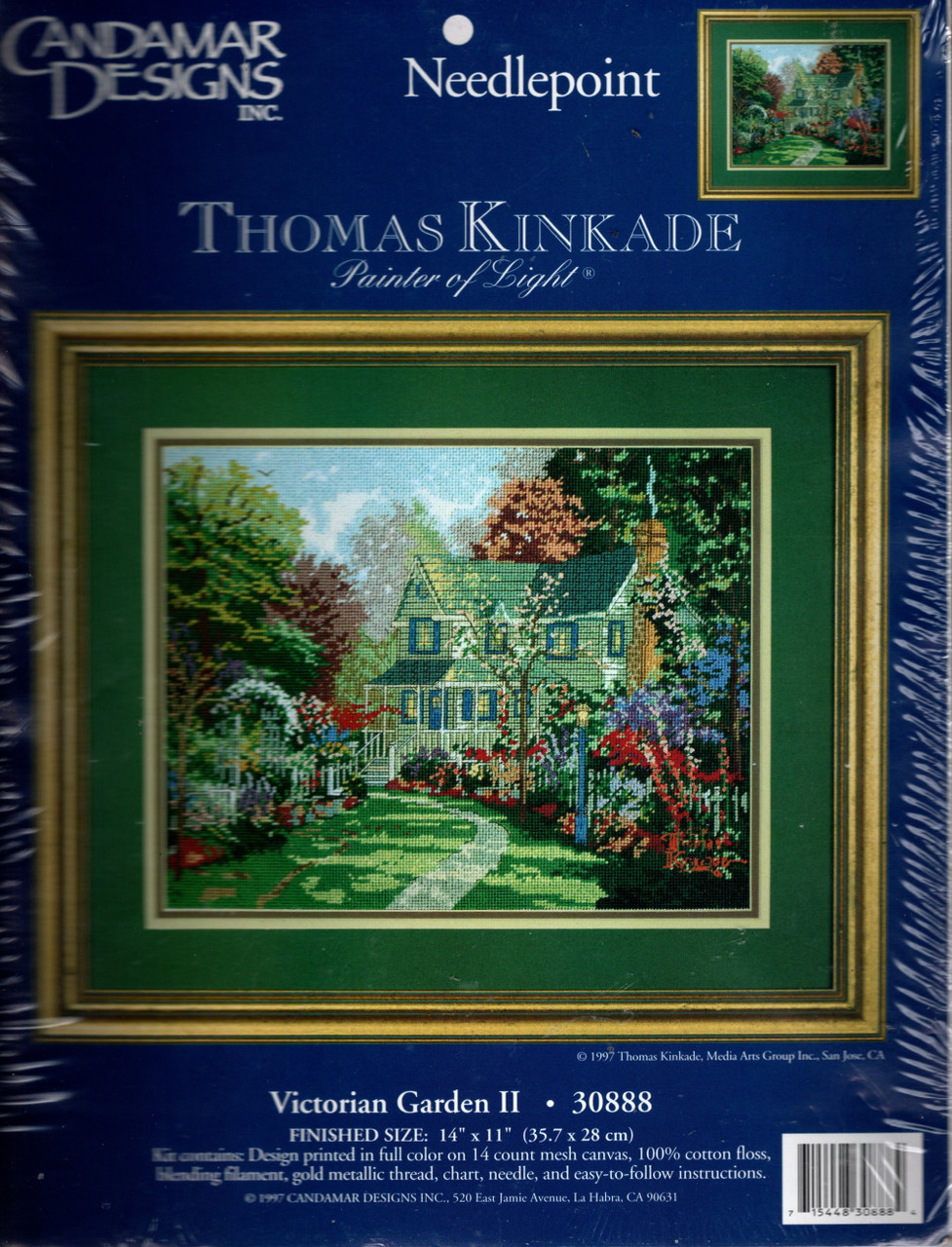 トーマス・キンケイド、Victorian Garden Ⅱ トーマス・キンケイド、Victorian Garden Ⅱ