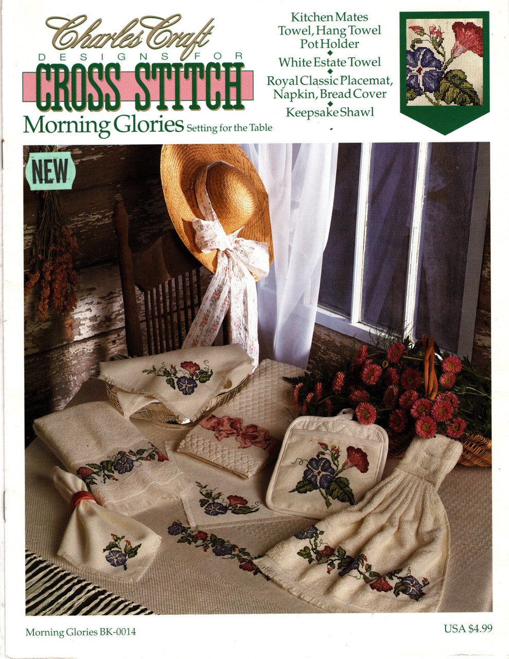 Kitchen Table Cross Stitch Pattern | The Prairie Schooler