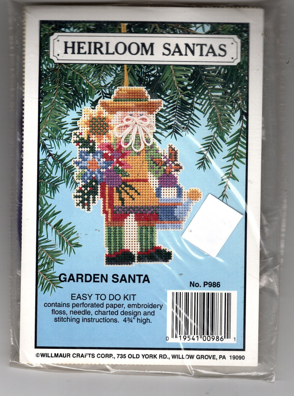 Willmaur HEIRLOOM SANTA Garden Santa Kit