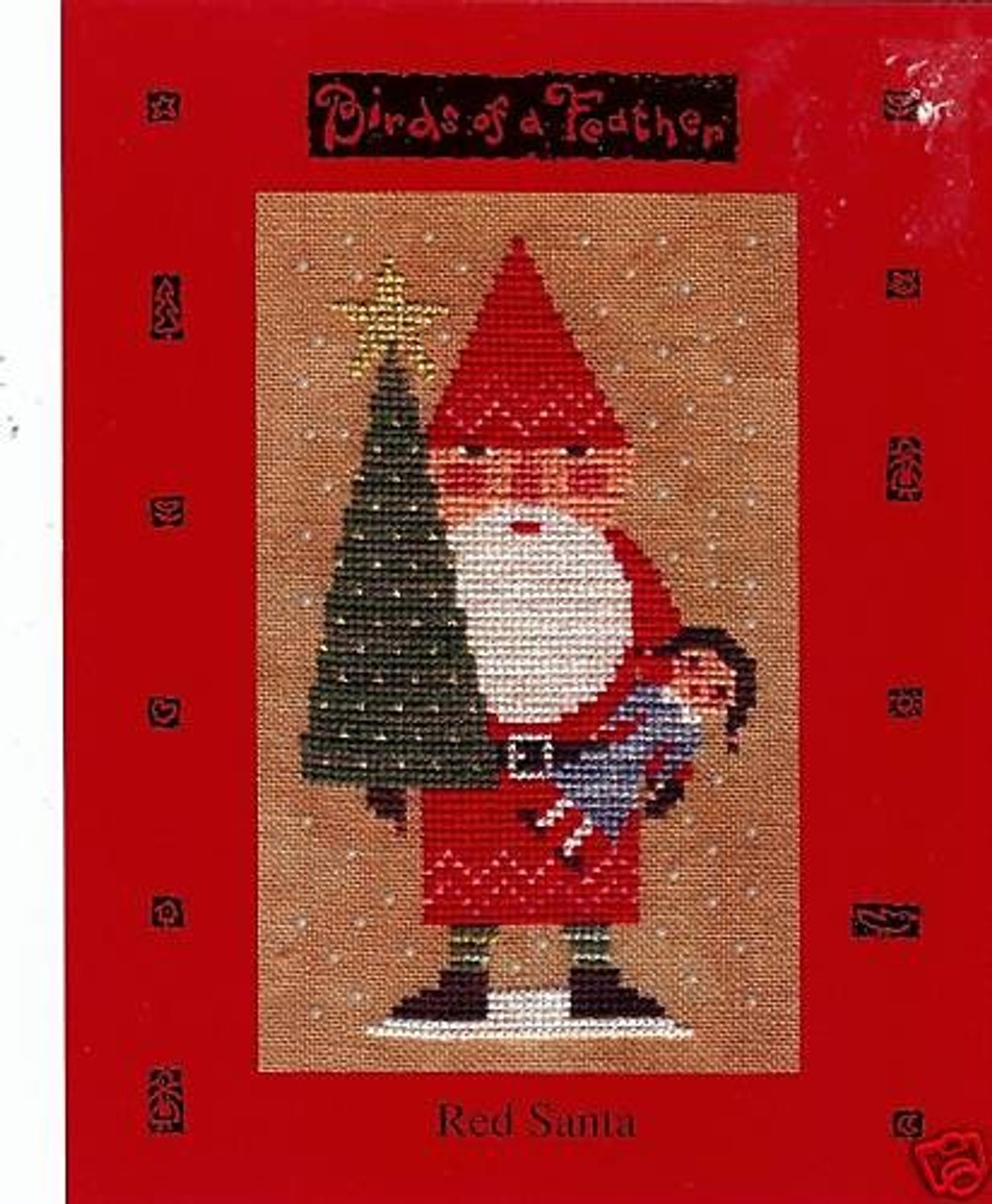 Birds of a Feather RED SANTA Hard to Find OOP